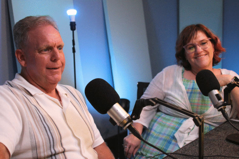 Michelle and Phil, MyBudget clients, on the MyMoney MyStory podcast.