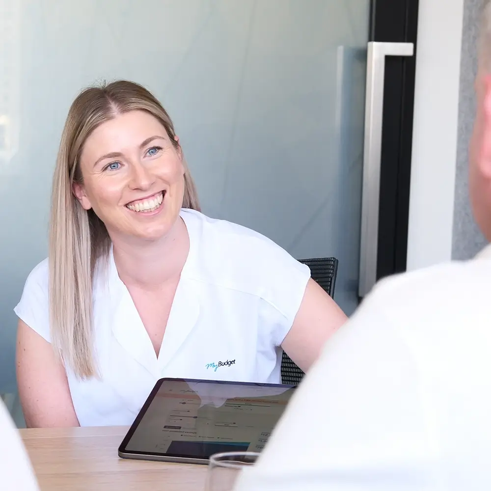 MyBudget staff member Tara provides financial coaching and budget planning services to help New Zealanders reach their financial goals.