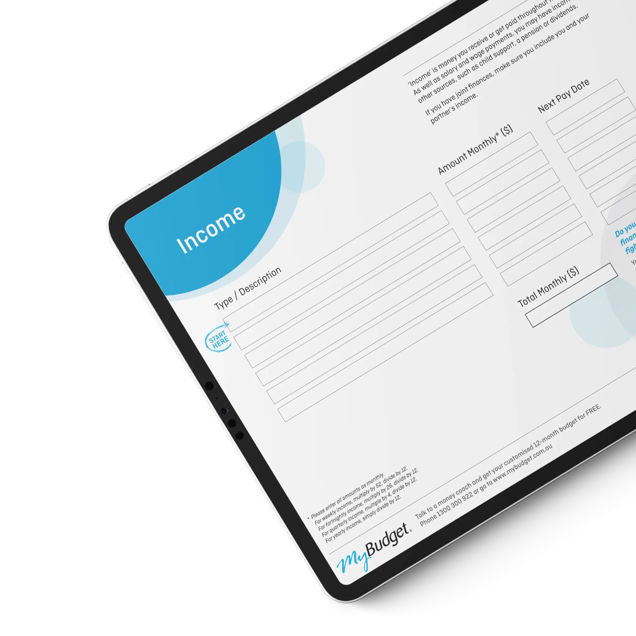 CTA for New Zealanders to download a MyBudget personal budget budget template for effective budget planning and financial goals.