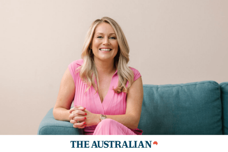 Tammy Barton MyBudget Founder and Director portrait featured in The Australian.