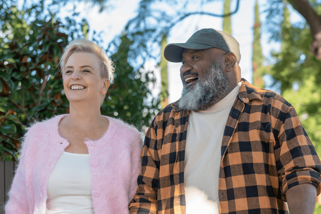 Kim and Bob enjoying greater financial confidence with MyBudget, inspiring New Zealanders to achieve their own financial goals.